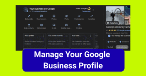 Manage Your Google Business Profile